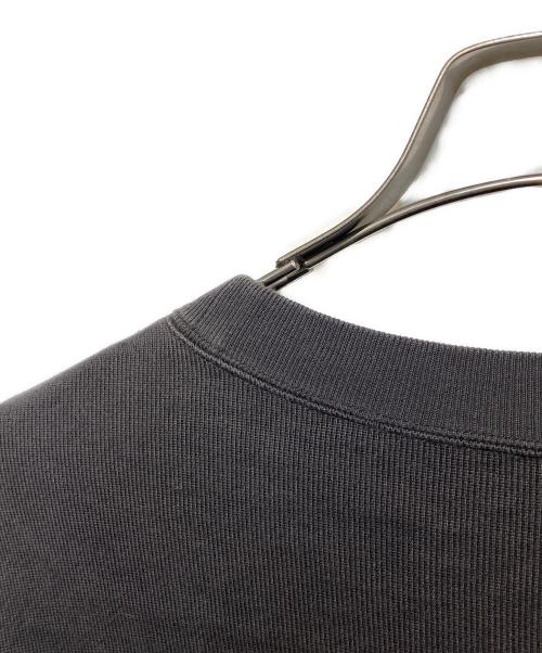 Cale（カル）Cale (カル) スーピマコットン吊り裏毛スウェット ダークグレー サイズ:4の古着・服飾アイテム