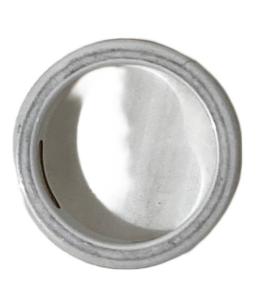 GUCCI（グッチ）GUCCI (グッチ) アイコンリング GGロゴ ホワイト サイズ:9の古着・服飾アイテム