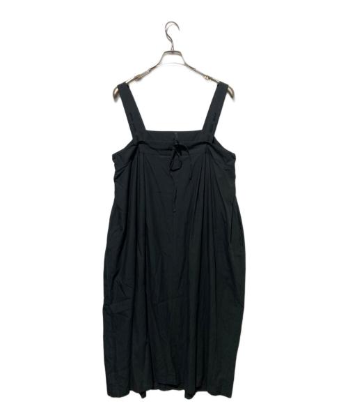 journal standard luxe（ジャーナルスタンダード ラックス）JOURNAL STANDARD LUXE (ジャーナルスタンダード ラックス) ミリタリークロス ベアワンピース チャコールグレー サイズ:FREEの古着・服飾アイテム