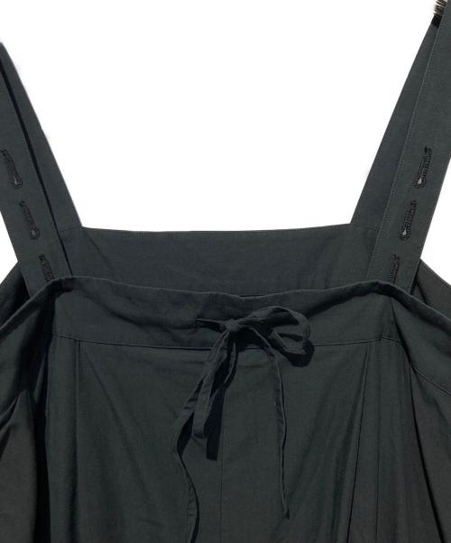 journal standard luxe（ジャーナルスタンダード ラックス）JOURNAL STANDARD LUXE (ジャーナルスタンダード ラックス) ミリタリークロス ベアワンピース チャコールグレー サイズ:FREEの古着・服飾アイテム