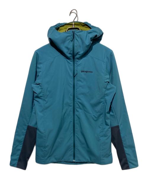 Patagonia（パタゴニア）Patagonia (パタゴニア) ナノエアーウルトラライトフルジップフーディー ブルー サイズ:XS 未使用品の古着・服飾アイテム
