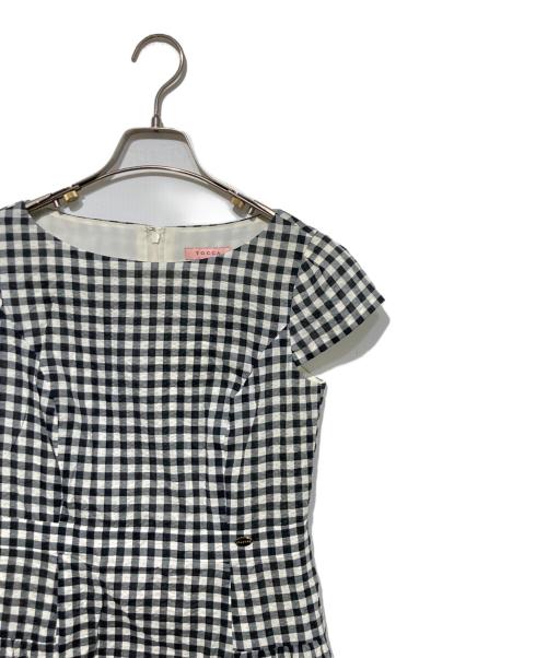 TOCCA（トッカ）TOCCA (トッカ) MELODY ドレス ブラック×ホワイト サイズ:00の古着・服飾アイテム