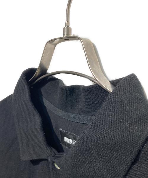 WIND AND SEA（ウィンダンシー）WIND AND SEA (ウィンダンシー) ポロシャツ ブラック サイズ:Lの古着・服飾アイテム