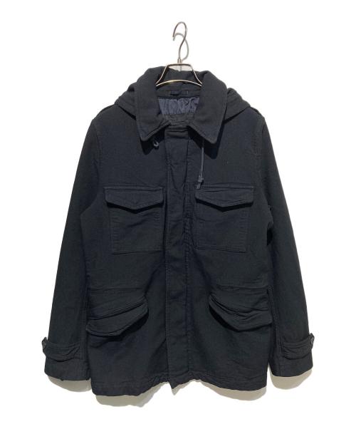COMME des GARCONS HOMME（コムデギャルソン オム）COMME des GARCONS HOMME (コムデギャルソン オム) ポリ縮絨M-65 ジャケット ネイビー サイズ:Lの古着・服飾アイテム