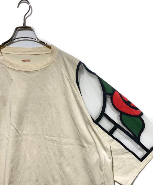 KAPITAL（キャピタル）KAPITAL (キャピタル) オーバーサイズTシャツ ベージュ サイズ:1の古着・服飾アイテム