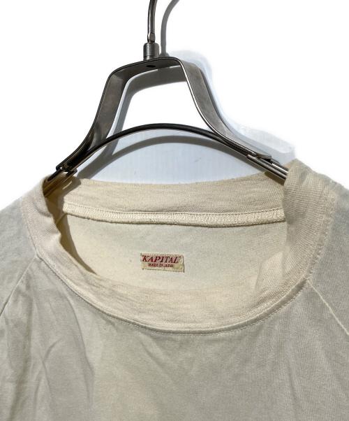 KAPITAL（キャピタル）KAPITAL (キャピタル) オーバーサイズTシャツ ベージュ サイズ:1の古着・服飾アイテム