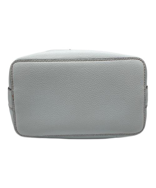 FURLA（フルラ）FURLA (フルラ) 巾着ショルダーバッグ ブルーの古着・服飾アイテム