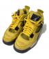 NIKE（ナイキ）の古着「AIR JORDAN 4 RETRO」｜イエロー
