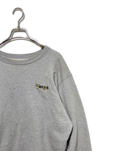 THIRD MAGAZINE（サードマガジン）THIRD MAGAZINE (サードマガジン) Tiger ロゴスウェット グレー サイズ:　の古着・服飾アイテム