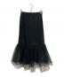 LE CIEL BLEU（ルシェルブルー）の古着「チュールスカート」｜ブラック