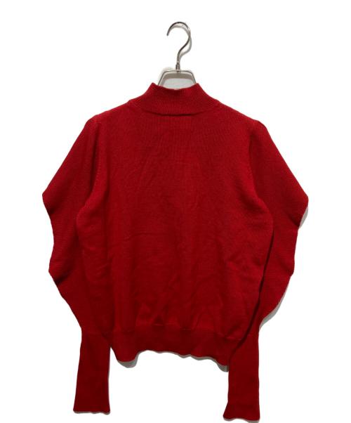 AKIRA NAKA（アキラナカ）AKIRA NAKA (アキラナカ) ハイネックニット レッド サイズ:Freeの古着・服飾アイテム