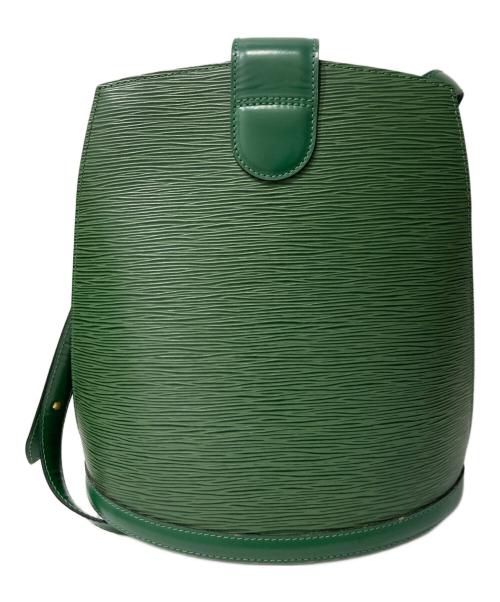 LOUIS VUITTON（ルイ ヴィトン）LOUIS VUITTON (ルイ ヴィトン) クリュニーショルダーバッグ グリーンの古着・服飾アイテム