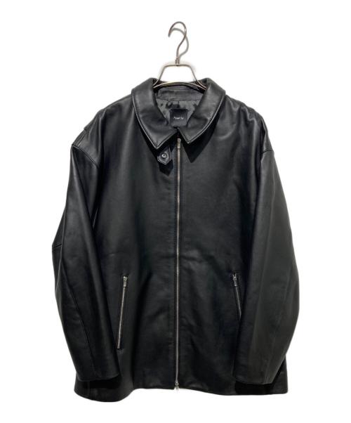 apart by（アパートバイ）apart by (アパートバイ) レザージャケット ブラック サイズ:Mの古着・服飾アイテム