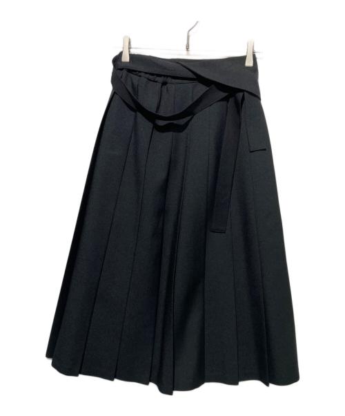 UNITED TOKYO（ユナイテッドトーキョー）UNITED TOKYO (ユナイテッドトーキョー) ビジーアートプリーツスカート グレー サイズ:１の古着・服飾アイテム