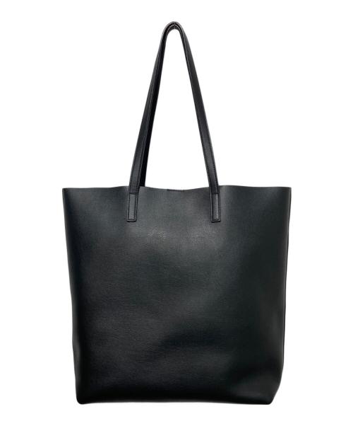 Saint Laurent Paris（サンローランパリ）Saint Laurent Paris (サンローランパリ) ノースサウス ショッピングトートバッグ ブラックの古着・服飾アイテム