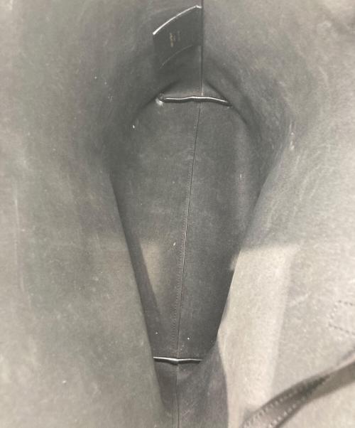 Saint Laurent Paris（サンローランパリ）Saint Laurent Paris (サンローランパリ) ノースサウス ショッピングトートバッグ ブラックの古着・服飾アイテム