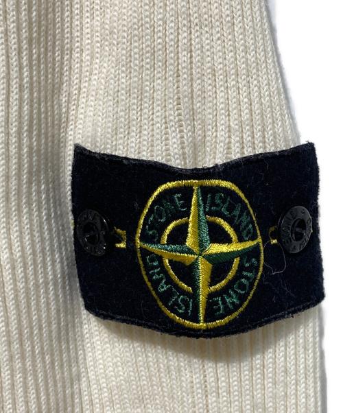 STONE ISLAND（ストーンアイランド）STONE ISLAND (ストーンアイランド) タートルネックニット ホワイト サイズ:Lの古着・服飾アイテム