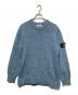 STONE ISLAND（ストーンアイランド）の古着「Moulie Lambswool Knit」｜ブルー×グリーン