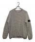 STONE ISLAND（ストーンアイランド）の古着「ウールワッフルニットセーター」｜グレー