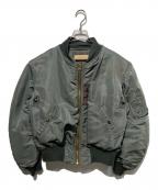 VINTAGEヴィンテージ）の古着「ヴィンテージMA-1フライトジャケット」｜グリーン