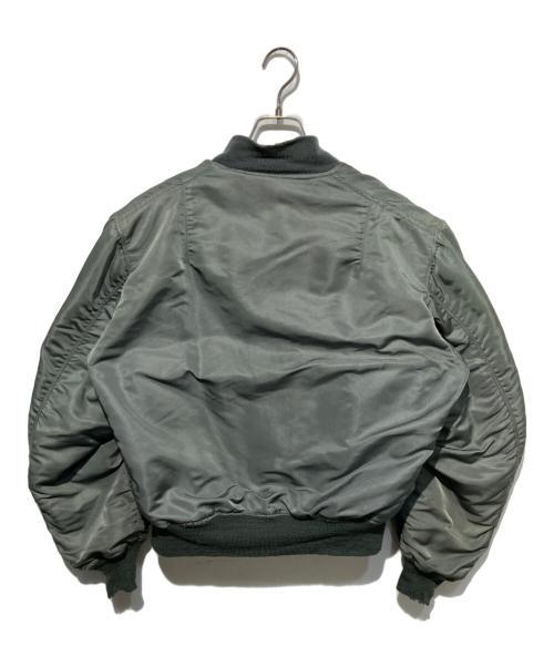 VINTAGE（ヴィンテージ）VINTAGE (ヴィンテージ) ヴィンテージMA-1フライトジャケット グリーン サイズ:表記無の古着・服飾アイテム