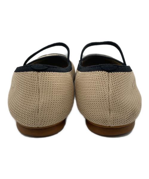 VIVAIA（ビバイア）VIVAIA (ビバイア) メリージェーン ベージュ×ブラック サイズ:37の古着・服飾アイテム