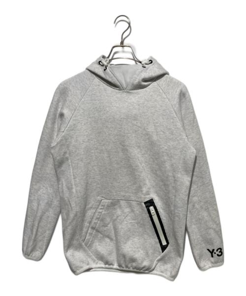 Y-3（ワイスリー）Y-3 (ワイスリー) プルオーバーパーカー グレー サイズ:XSの古着・服飾アイテム