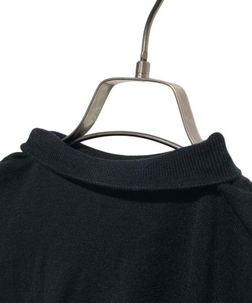 JOHN SMEDLEY（ジョンスメドレー）JOHN SMEDLEY (ジョンスメドレー) HARCOURTモックネックニット ブラック サイズ:Mの古着・服飾アイテム