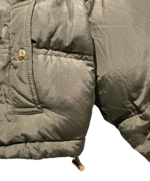 CELINE（セリーヌ）CELINE (セリーヌ) クロップドトリオンフダウンジャケット オリーブ サイズ:34の古着・服飾アイテム