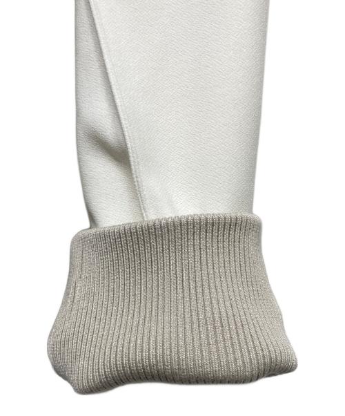 UN3D.（アンスリード）UN3D. (アンスリード) CORSET DETAIL TOP ホワイト×カーキ サイズ:38の古着・服飾アイテム