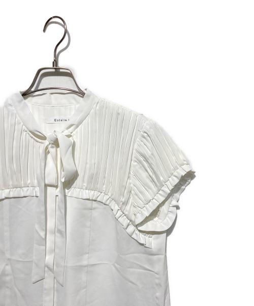 Estella.K（エステラケー）Estella.K (エステラケー) Rosanna Blouse ホワイト サイズ:freeの古着・服飾アイテム