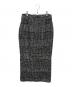Her lip to (ハーリップトゥ) Hemingway Check Tweed Long Skirt ブラック×ホワイト サイズ:M：6000円
