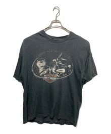 HARLEY-DAVIDSON（ハーレーダビッドソン）の古着「プリントTシャツ」｜ブラック