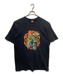 HARLEY-DAVIDSON（ハーレーダビッドソン）の古着「プリントTシャツ」｜ブラック