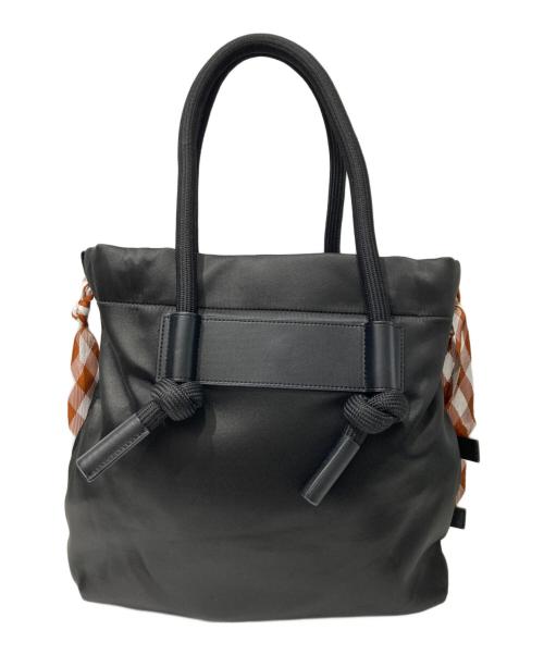 SEE BY CHLOE（シーバイクロエ）SEE BY CHLOE (シーバイクロエ) BETH キャリーオールリバーシブルトートバッグ ブラックの古着・服飾アイテム