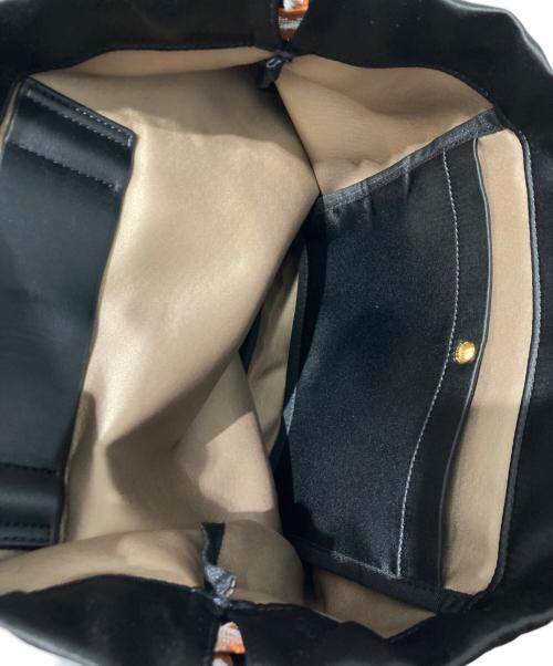 SEE BY CHLOE（シーバイクロエ）SEE BY CHLOE (シーバイクロエ) BETH キャリーオールリバーシブルトートバッグ ブラックの古着・服飾アイテム