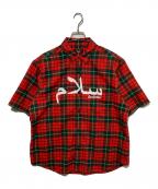 SUPREME×UNDERCOVERシュプリーム×アンダーカバー）の古着「23SS Flannel Shirt」｜レッド