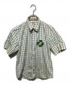 JUNYA WATANABE MANジュンヤワタナベマン）の古着「チェックシャツ」｜イエロー×グリーン