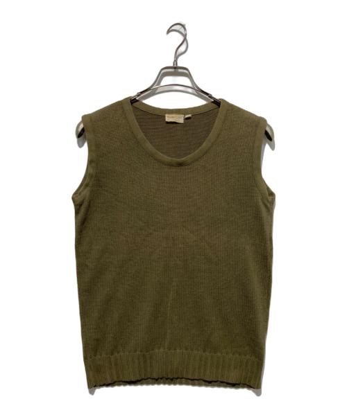 HELMUT LANG（ヘルムートラング）HELMUT LANG (ヘルムートラング) ニットベスト カーキ サイズ:Sの古着・服飾アイテム