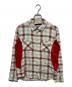 UNDERCOVERISM（アンダーカバーイズム）の古着「ダメージ加工チェックシャツ」｜グリーン×レッド