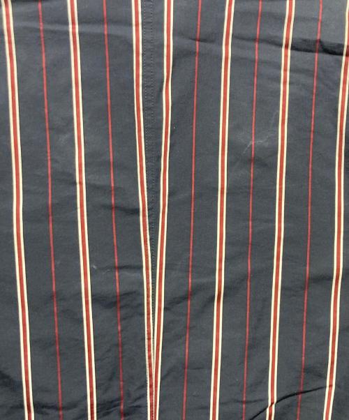 FRED PERRY（フレッドペリー）FRED PERRY (フレッドペリー) STRIPED SHORT FISHTAIL PARKA ネイビー サイズ:Sの古着・服飾アイテム