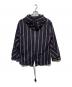 FRED PERRY (フレッドペリー) STRIPED SHORT FISHTAIL PARKA ネイビー サイズ:S：8000円