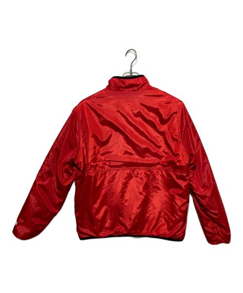 SUPREME（シュプリーム）SUPREME (シュプリーム) Reversible Logo Fleece Jacket ホワイト×レッド サイズ:Mの古着・服飾アイテム