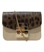 FURLAフルラ）の古着「メトロポリスショルダーバッグ」｜ブラウン×ベージュ