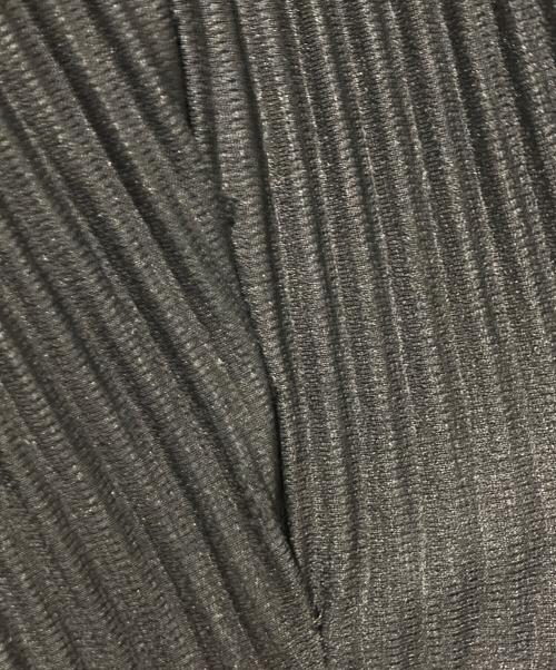 HOMME PLISSE ISSEY MIYAKE（オム プリッセ イッセイ ミヤケ）HOMME PLISSE ISSEY MIYAKE (オム プリッセ イッセイ ミヤケ) プリーツロングジャケット ネイビー サイズ:2の古着・服飾アイテム