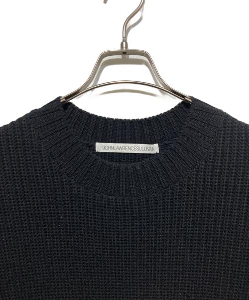 JOHN LAWRENCE SULLIVAN（ジョン ローレンス サリバン）JOHN LAWRENCE SULLIVAN (ジョン ローレンス サリバン) FRONT SIDE BUTTONED CN SWEATER ブラック サイズ:Sの古着・服飾アイテム