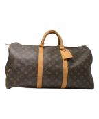 LOUIS VUITTONルイ ヴィトン）の古着「キーポル50ボストンバッグ」｜ブラウン