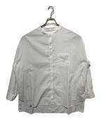 SOPH.×GRAMICCIソフ×グラミチ）の古着「コラボバンドカラーシャツ」｜ホワイト