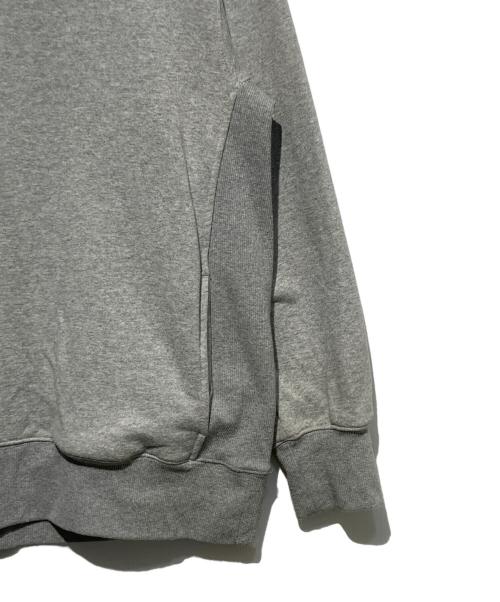 NANGA（ナンガ）NANGA (ナンガ) ECO HYBRID MINI BOX LOGO EMBROIDERY SWEATSHIRT グレー サイズ:XLの古着・服飾アイテム