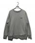 NANGA（ナンガ）の古着「ECO HYBRID MINI BOX LOGO EMBROIDERY SWEATSHIRT」｜グレー